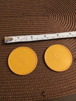 VINTAGE IDEAL TABLE AIR HOCKEY 1975 Quick Shot Hockey Air Powered Game pucks