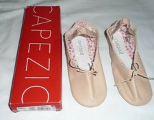 Capezio Daisy 205X Leather Pink Ballet Shoes Toddler/Little Kid Narrow 4 N NEW