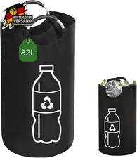 Leergut Sammelbehälter 82 l Wasserdicht faltbar für Flaschen und Haushalt