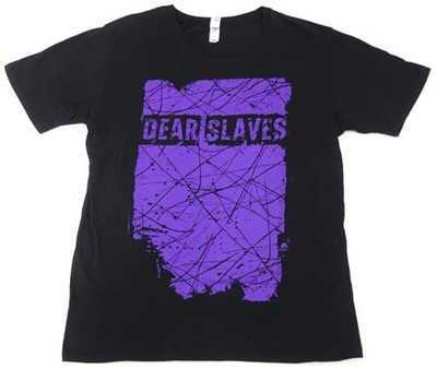 LUNA SEA DEAR SLAVES T-Shirt Black Purple M Size Zepp Tokyo