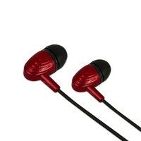 Esperanza In-Ear-KopfhöRer Mit Mikrofon Eh193 Schwarz Und Rot