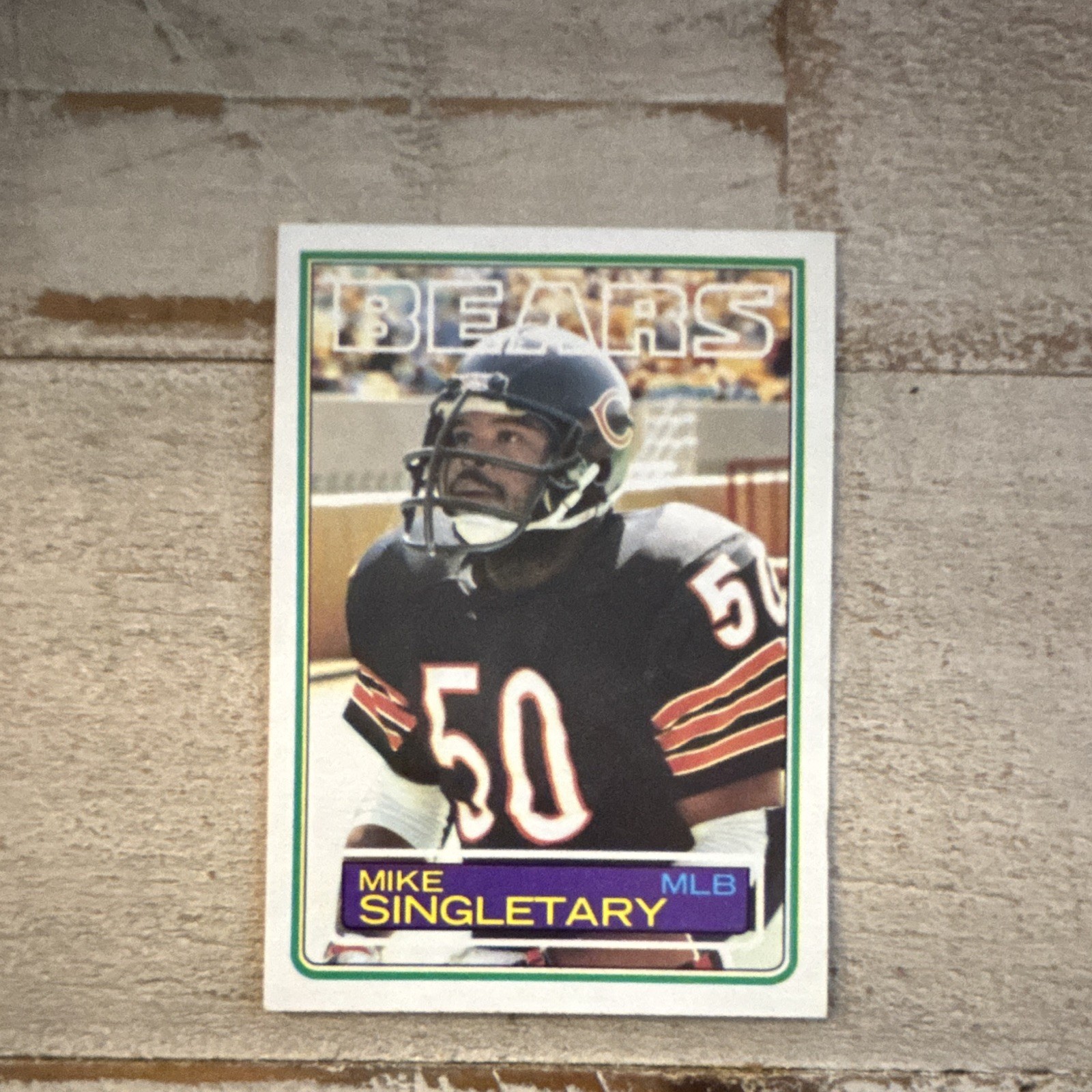 1983 Topps 38 Mike Singletary RC Rookie HOF Chicago Bears