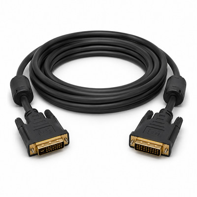 DVI-I Male to Male Dual Link Digital / Analog Video Cable - 6ft / 10ft / 15ft