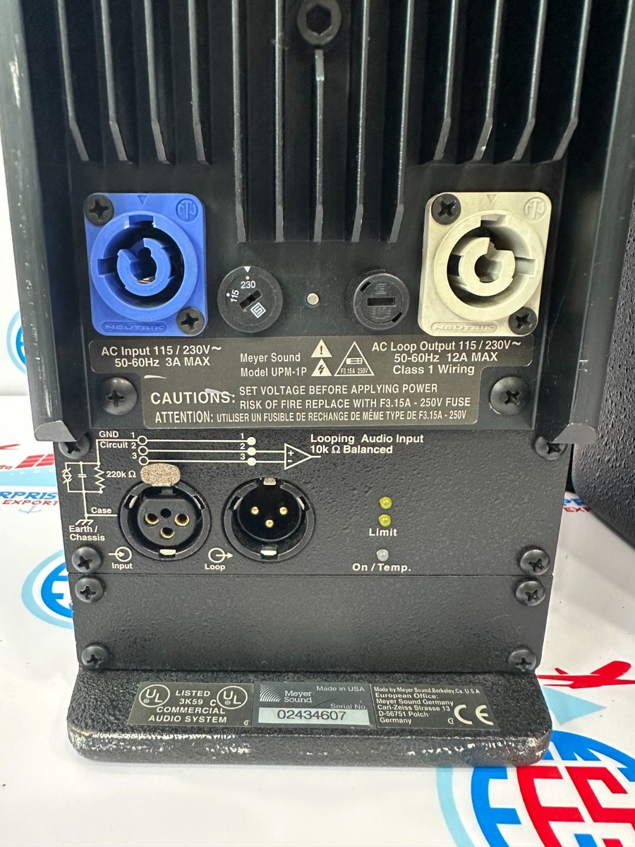 Meyer Sound UPM-1P Ultra-Compact Wide Coverage Loudspeaker ( PAIR