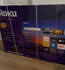 Roku 65R5D5 65" Class Select Series 4K QLED Smart Roku TV 2026