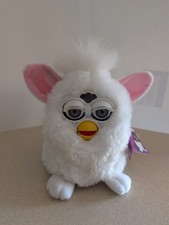 Furby White Snowball 1998 model 70-800 Orig. Tiger/Hasbro "Working"