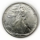 1995 American Silver Eagle. BU. Nice Detail Tone