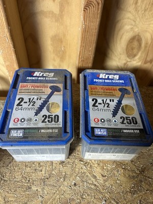 Pocket Hole Screws N Wood Plugs
