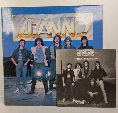 Dianno Vinyl Bundle Album & Single 1984 WKFM LP 1 FM VG+ / VG+ Iron Maiden 