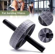 Workout AB Roller Wheel Non-slip Abdominal Roller No Noise Abdominal Trainer.