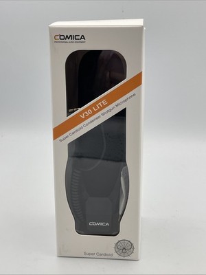Comica V30 LITE Condenser Shotgun Microphone Super-Cardioid New, Open Box