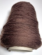 UNBRANDED CONE YARN . 1partial. BROWN. ICombine Ship, Read Det