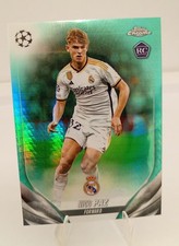 2023 Topps Chrome UEFA Club Competitions Aqua...