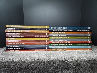 Time Life Books Home Repair And Improvement Hardcover Set Of 21