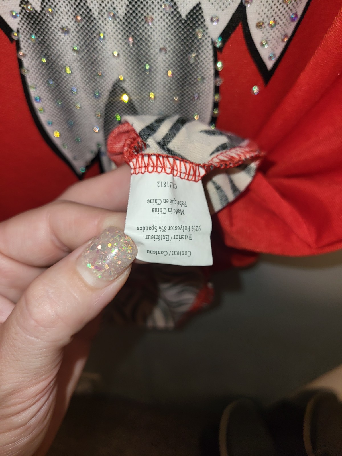 Ameri Mode Womens Red Feathers rhinestone Crystal… - image 14