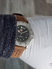 TAG HEUER 2000 Black Mens FULL SIZE WATCH In Great Condition