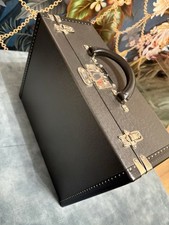 Louis Vuitton Koffer /Aktentasche Schwarz Leder in Top Zustand!