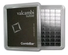 Awsome Valcambi Breakable 100x1 Gram Silver CombiBar With Attached  Assay Card