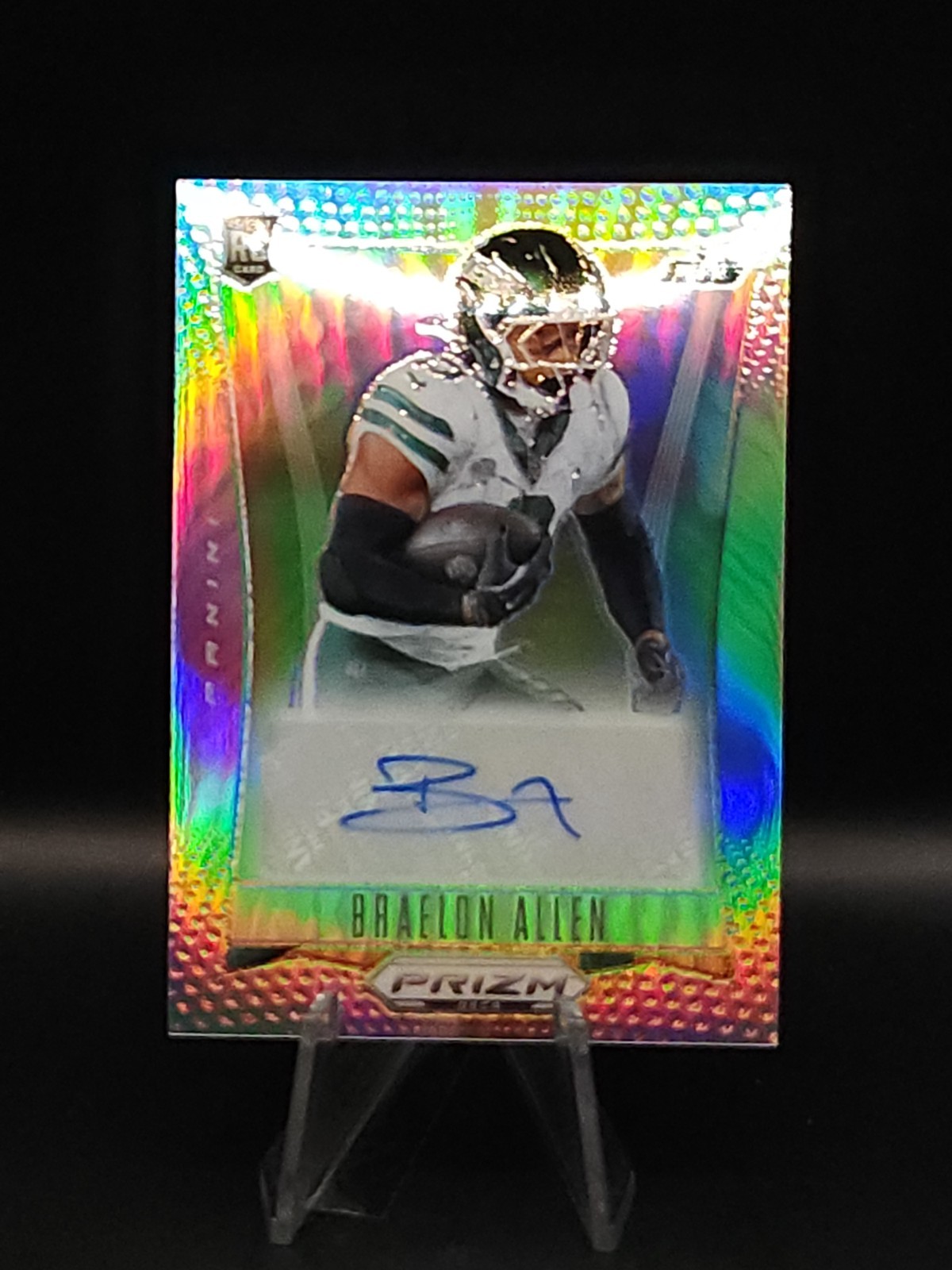 2024 Panini Prizm Deca - Signatures Braelon Allen #S-BAN Silver Prizm (AU, RC)