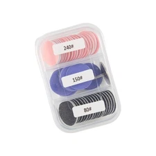 60 Sheets Foot Exfoliation Tool Sturdy Stainless Steel Base Smooth Heel Care