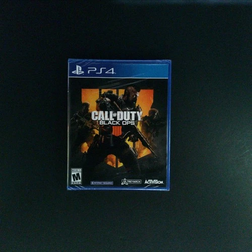Call of Duty Black Ops 4 PS4 Video Game Battle Royale Zombies Sealed