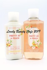 BATH  BODY WORKS / PRETTY AS A PEACH / BODY LOTION  BODY WASH BUNDLE SET