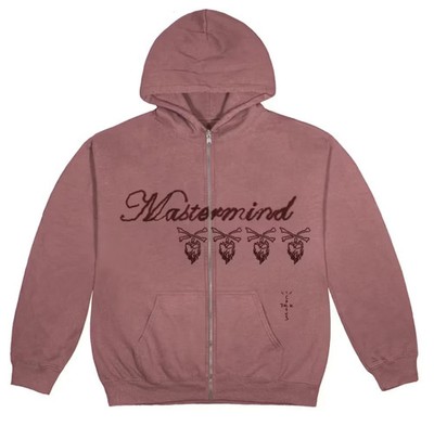 Travis Scott Cactus Jack For Mastermind Skull Zip Up Hoodie