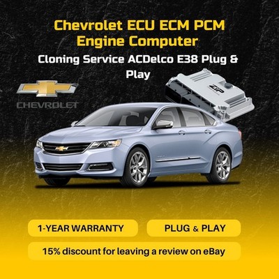 Chevrolet ECU ECM PCM | Engine Computer Cloning Service ACDelco E38 Plug & Play