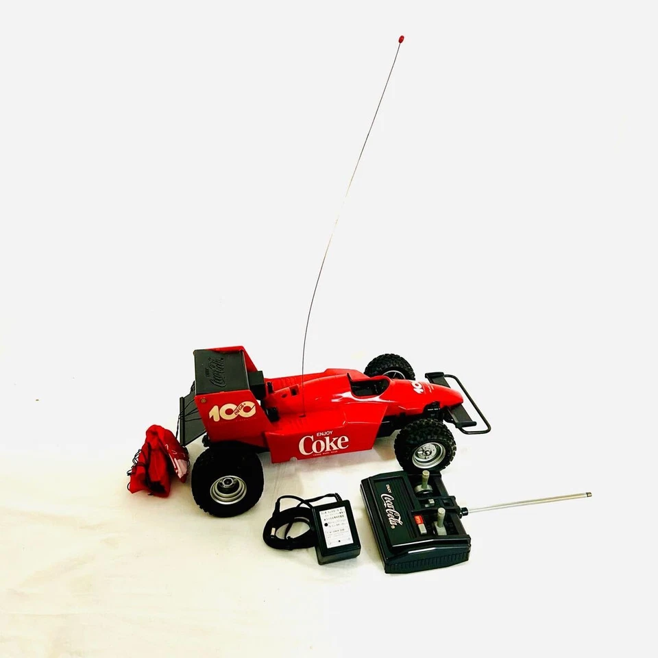 Coca-Cola 100th Anniversary RC Car with Box Used for Parts Junk - Image 2 of 4