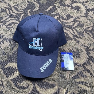 Joma Honduras Soccer Futbol Mens Baseball Cap Navy Blue New