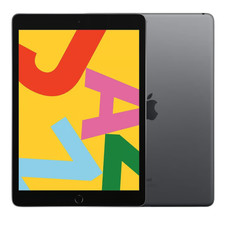 Apple iPad 7. Gen 32GB WiFi 10,2 Pollici Nero Ottime Condizioni Leggermente Piegato