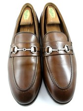 Allen Edmonds "RANDOLPH" Men's Leather BIT Penny Loafers 9 D Chili 722N