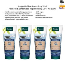 Kneipp Me Time Aroma Body Wash Patchouli, Sandalwood Vegan Relaxing Care 4x200ml