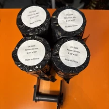 8 Compatible DK-2205 2-3/7" x 100ft continuous paper Labels NEW