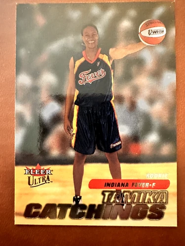 Tamika Catchings 2001 Fleer Ultra rc rookie WNBA