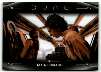 Topps Dune Chrome 2024 No. 61 Taken Hostage Silver Refractor