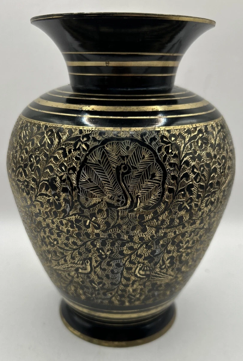 孔雀花瓶收藏花瓶| eBay