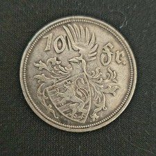 10 Franchi Lussemburgo 1929 Argento - Charlotte Luxembourg 10 Francs Silver Coin