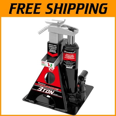 Versatile 3 Ton Multi-Use Car Lift with Wide Base - Perfect for DIY Projects=*-