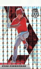 2021 Panini Mosaic - Ryan Zimmerman #183 Silver Prizm