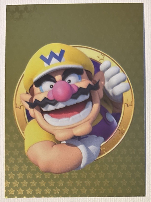 金のマリオ 2022 Panini Super Mario Wario Golden Foil #155 | eBay