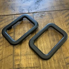 x2 E30 E28 Inner Black Interior Door Handle Trim Bezel Cover 11876043