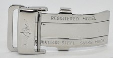 Breitling 16mm Stainless Steel Deployment Buc...