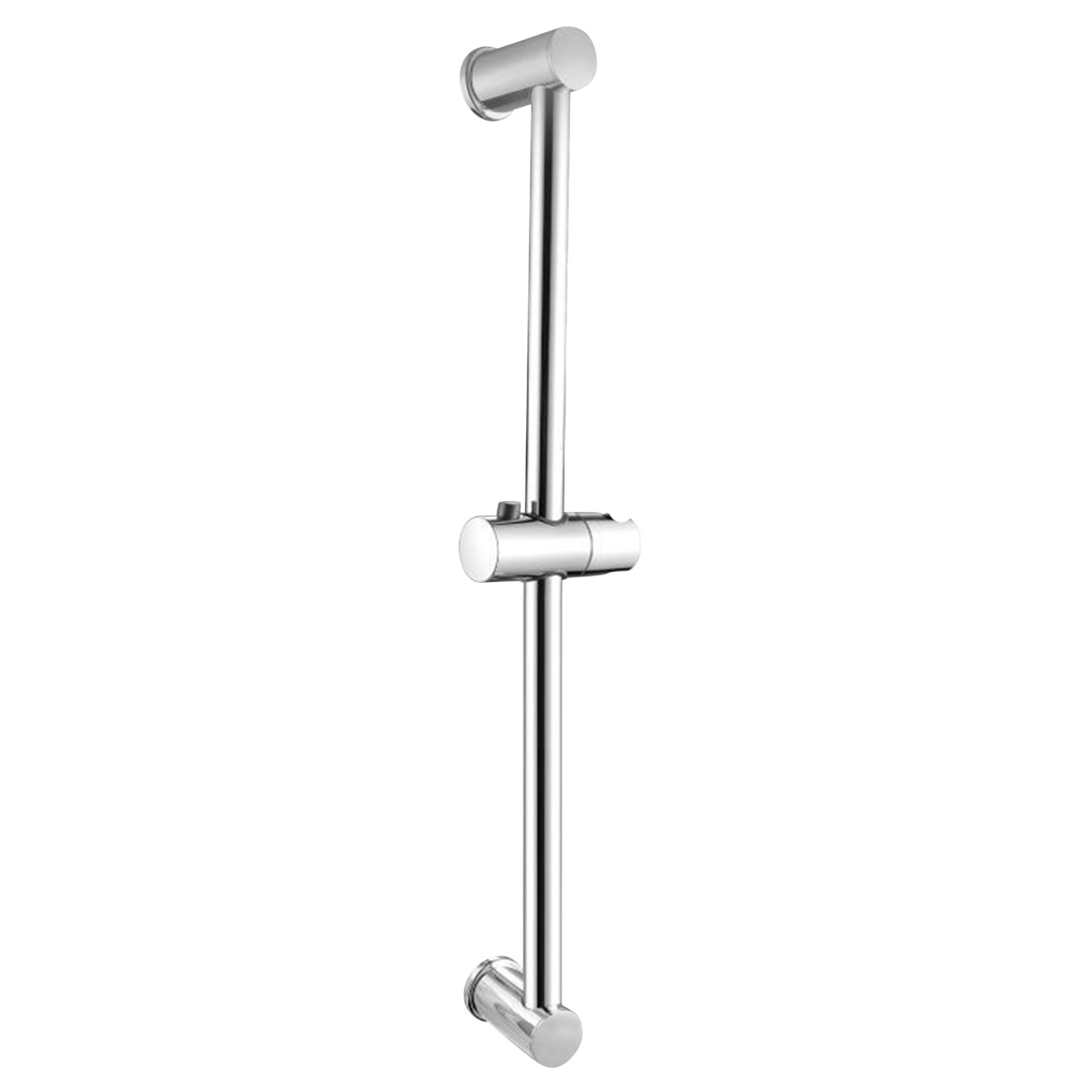 Barre de douche chromée anti-calcaire en acier inoxydable