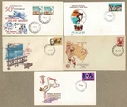 Australia 1962 1967 Lot Group  FDC Cover x5 Unaddressed inc 3 Unsealed