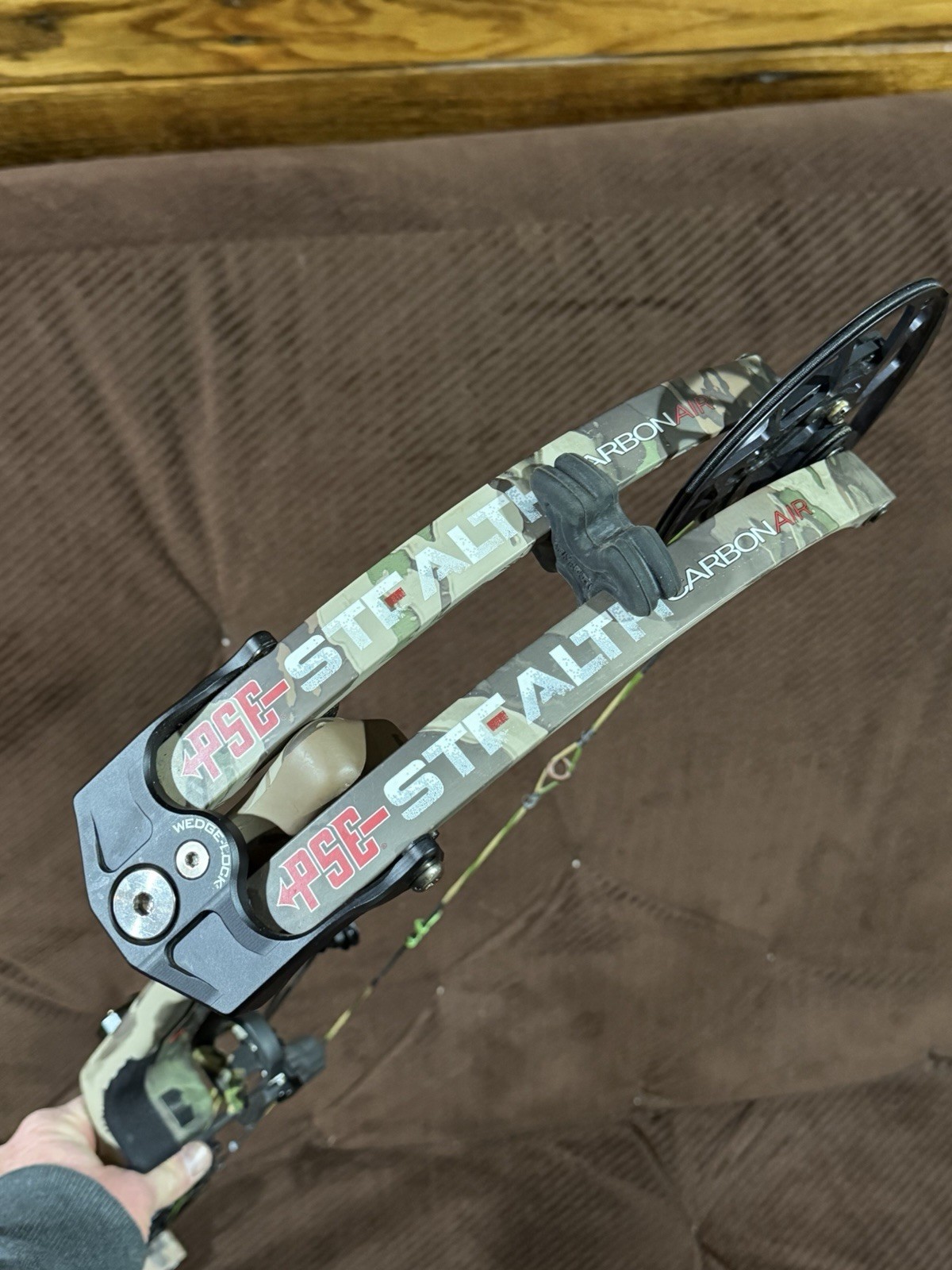 PSE Carbon Air Stealth Mach 1 Firstlite Camo 70#Draw Weight Right-Handed