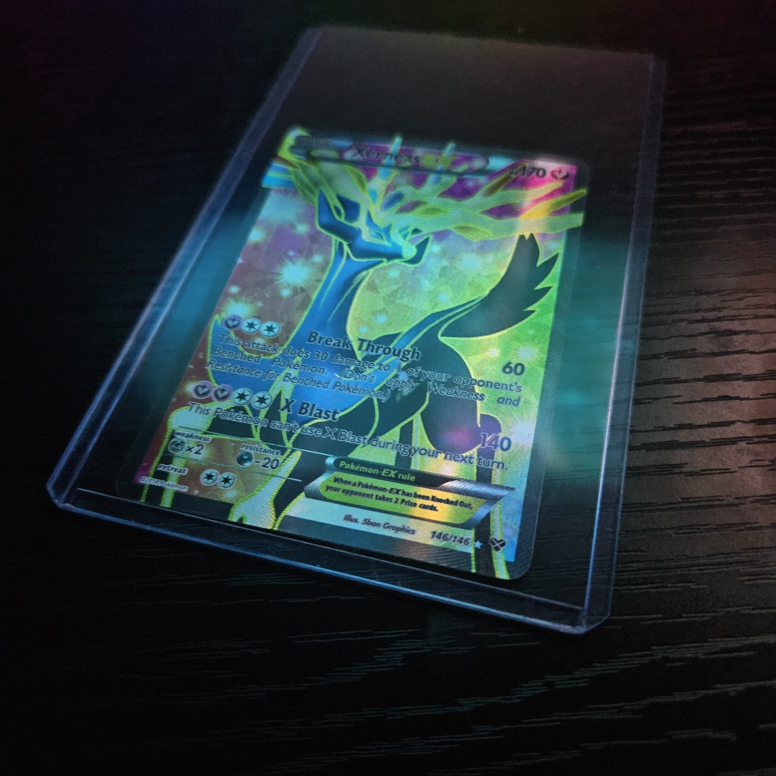 pokemon card xerneas ex full art Pokmon TCG: Azure Legends Tin (4 Booster Packs & 1 Foil Promo Card) : Toys & Games This attack does 100 more damage. Xerneas ex 2014 XY #146/146
