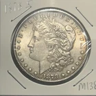 1878 S Silver Morgan Dollar - M138 - Toned