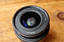 Canon EF-M 15-45mm f/3.5-6.3 IS STM Lens - Used - Excellent Condition