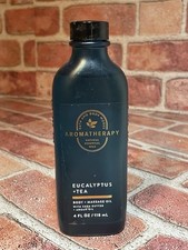 BATH  BODY WORKS AROMATHERAPY EUCALYPTUS TEA BODY  MASSAGE OIL 4 FL OZ